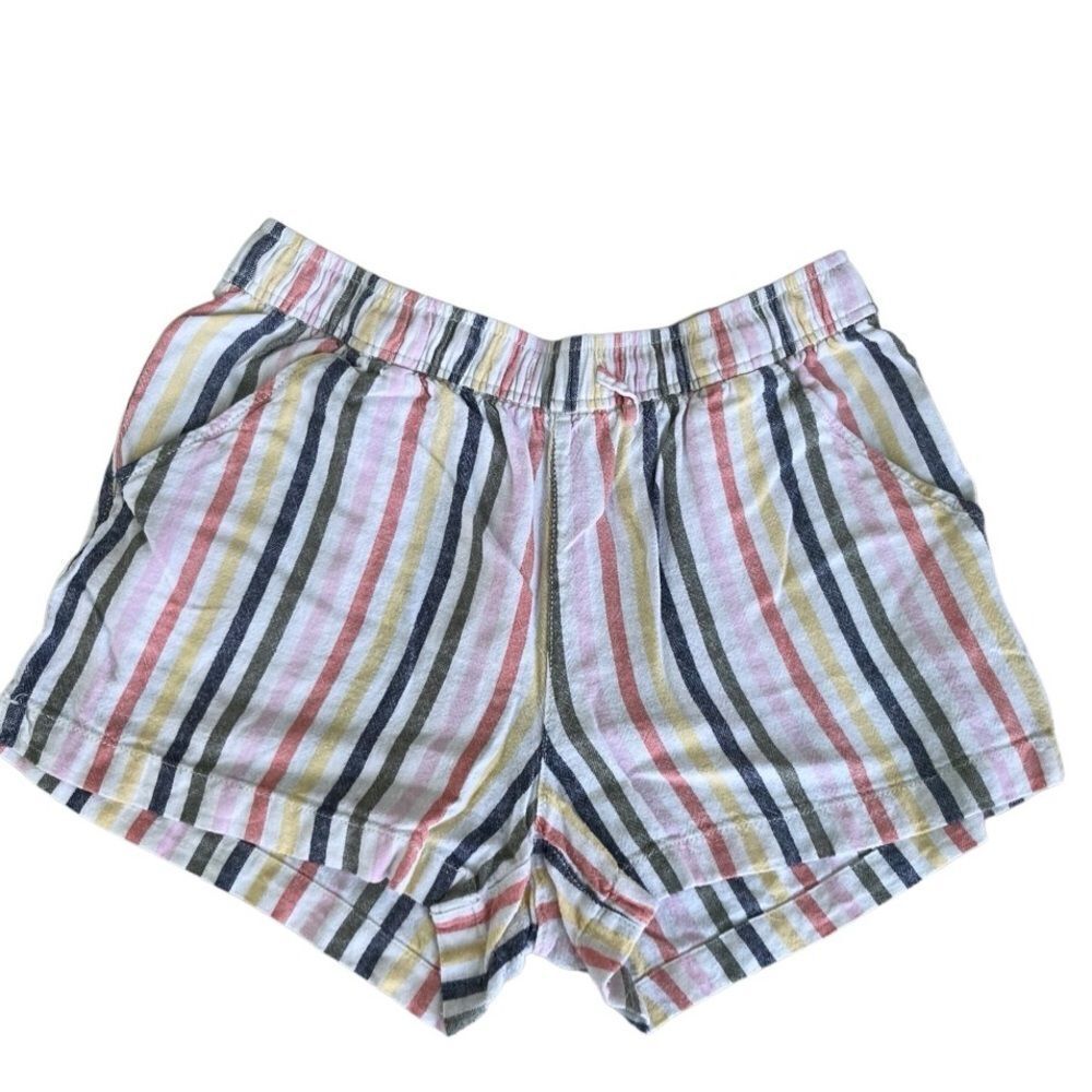 Old Navy Linen-Blend Striped Shorts – Girls Size XXL (18)